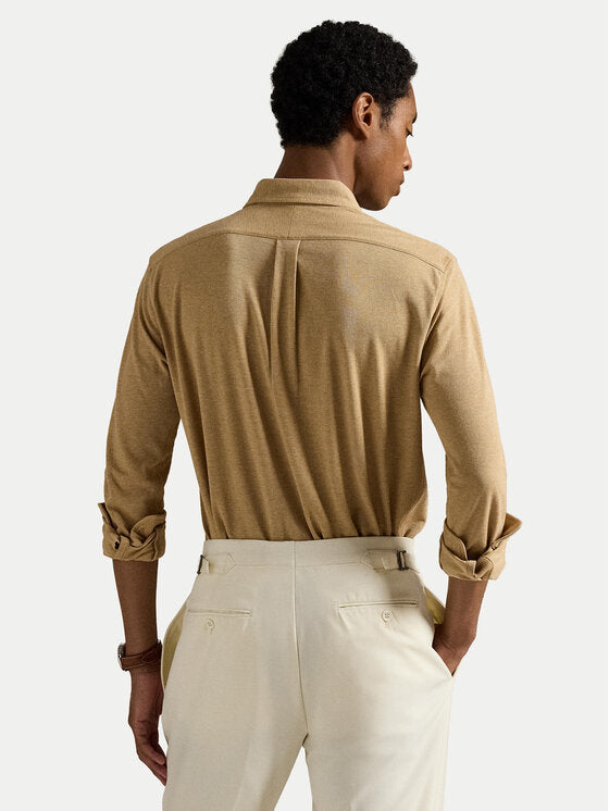 Polo Ralph Lauren Featherweight Mesh Shirt – Cammel