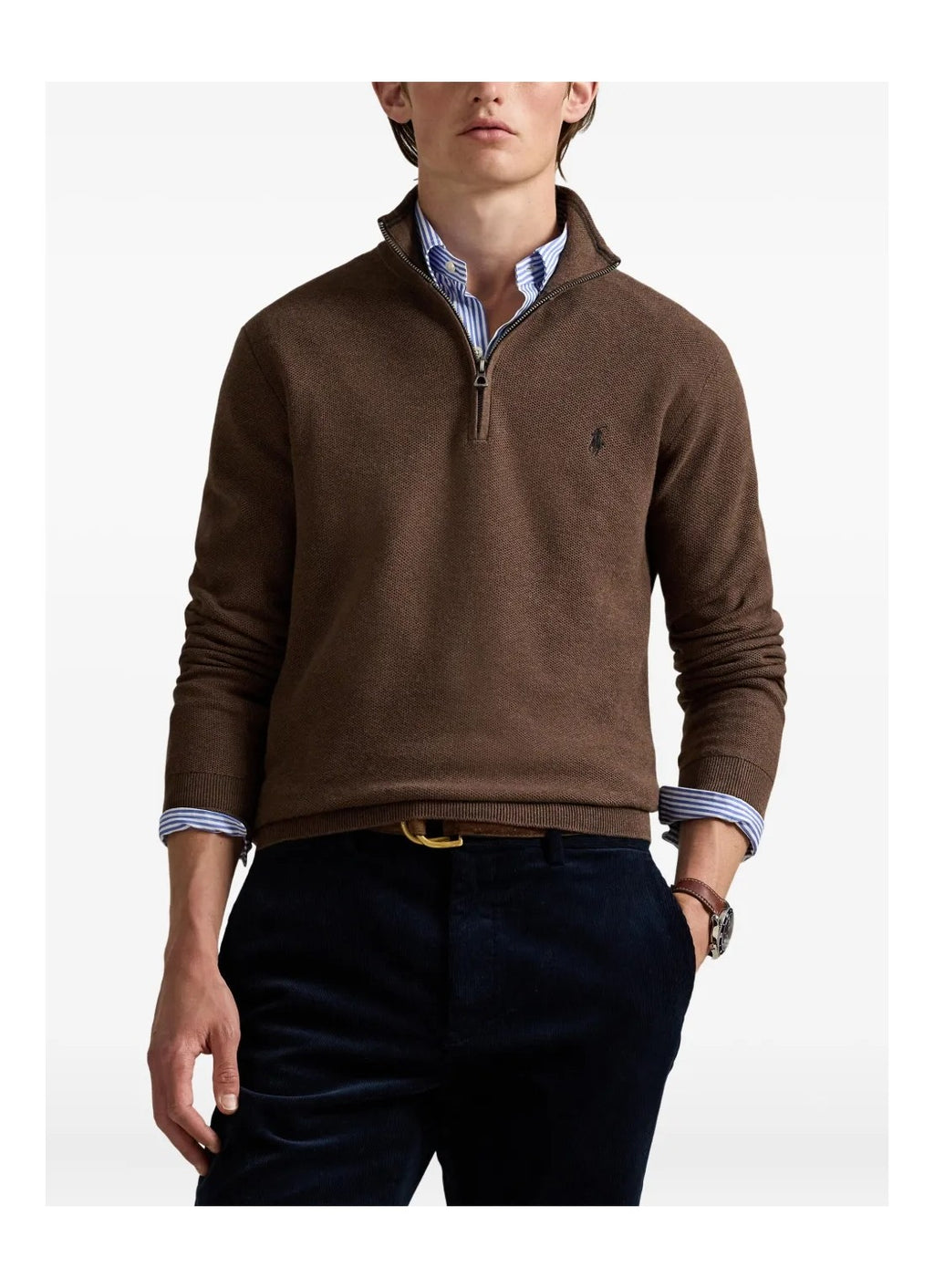 Polo Ralph Lauren Quarter Zip Brown