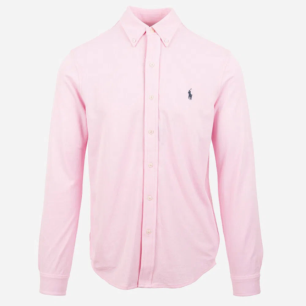 Polo Ralph Lauren Featherweight Mesh Shirt – Carmel Pink