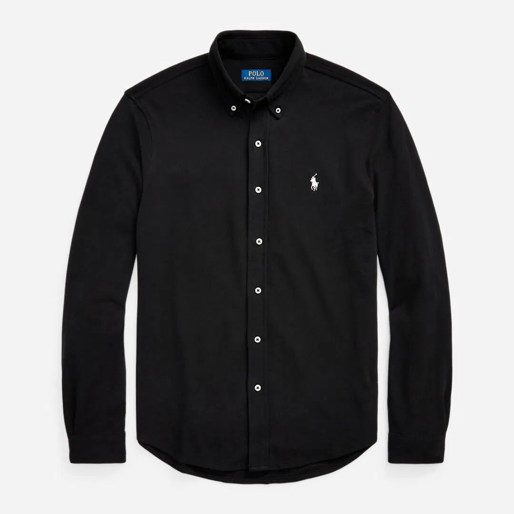 Polo Ralph Lauren Featherweight Mesh Shirt – Sort