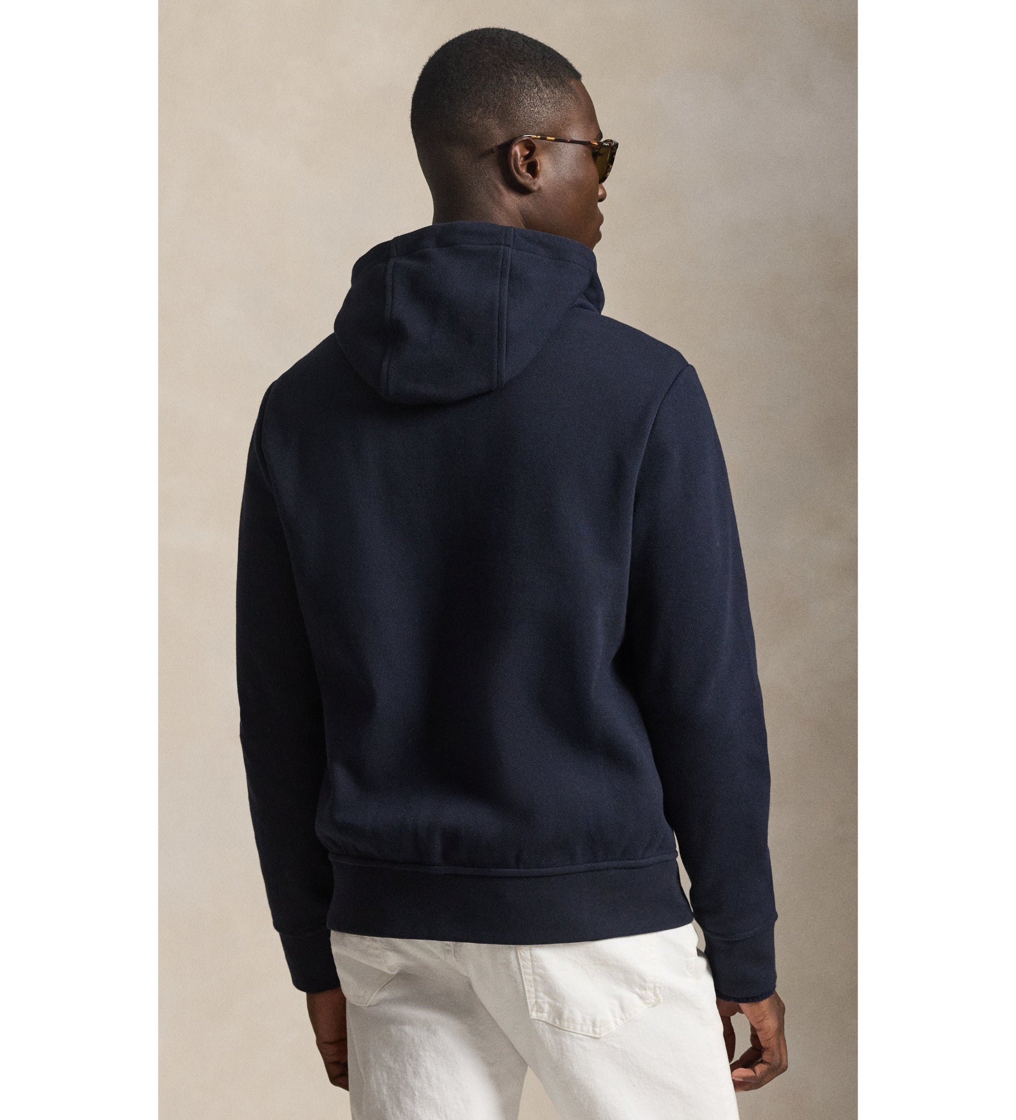 Hybrid Hooded Jacket Navy