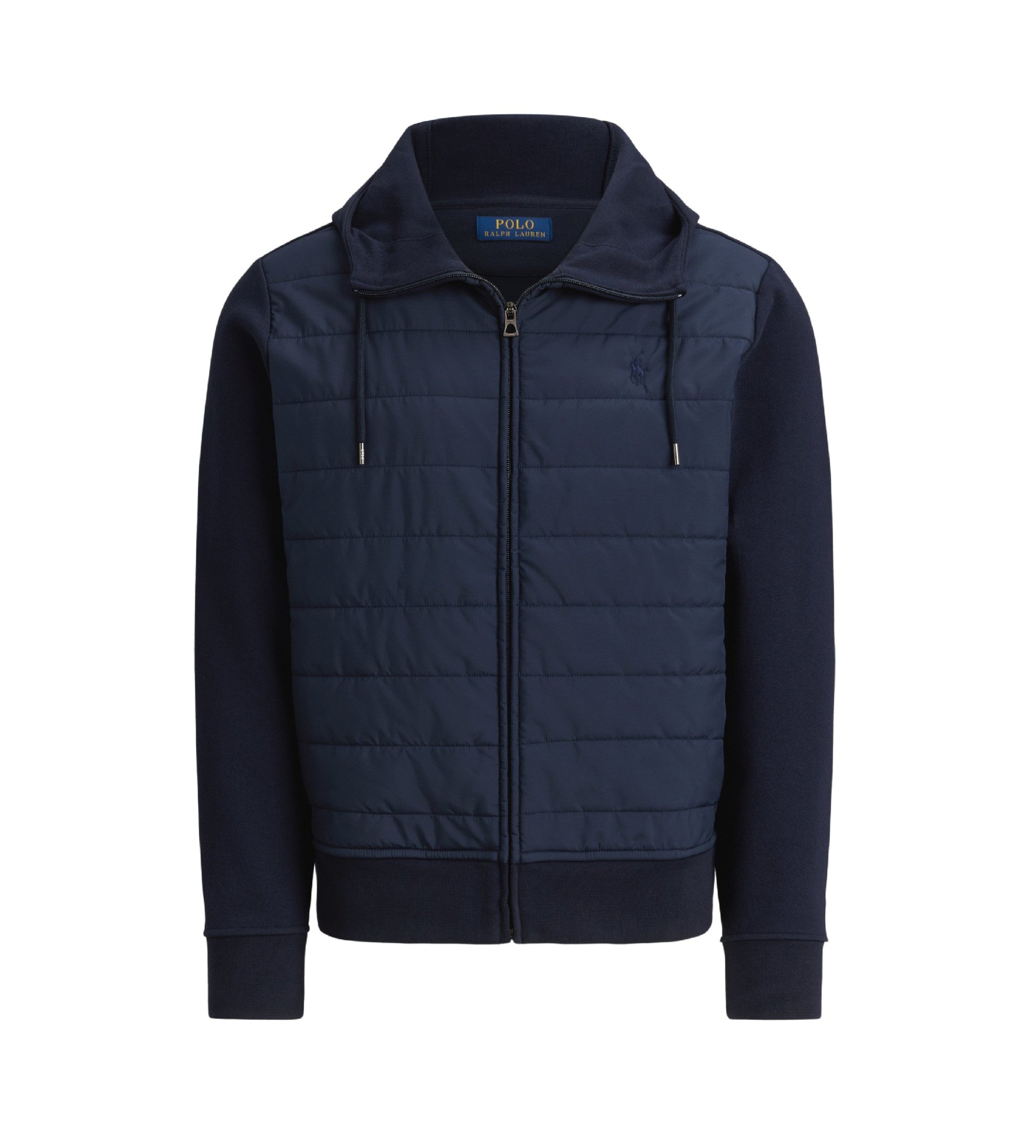 Hybrid Hooded Jacket Navy