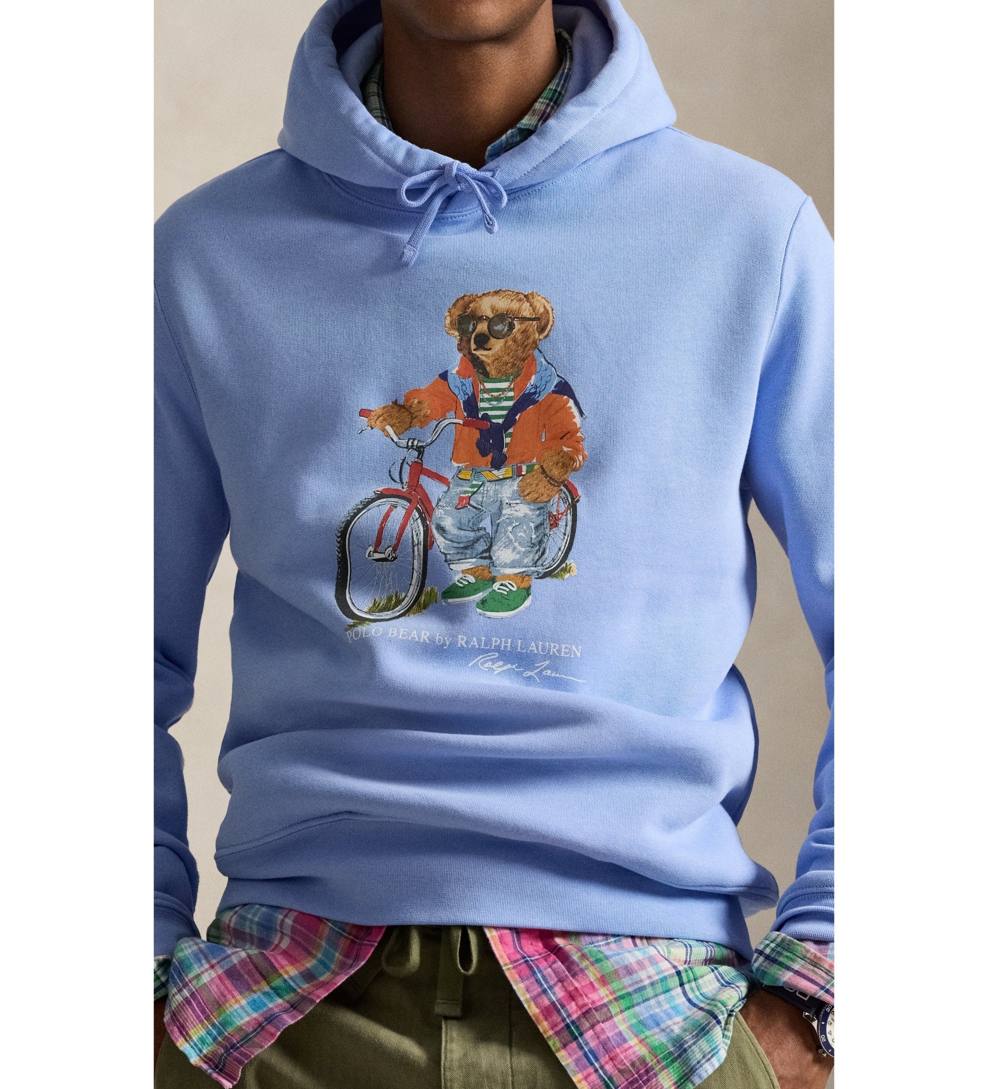 Polo Ralph Lauren Fleece Austin Blue Bear Hoodie