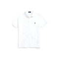 Polo Ralph Lauren Custom Slim Fit Mesh Polo – White