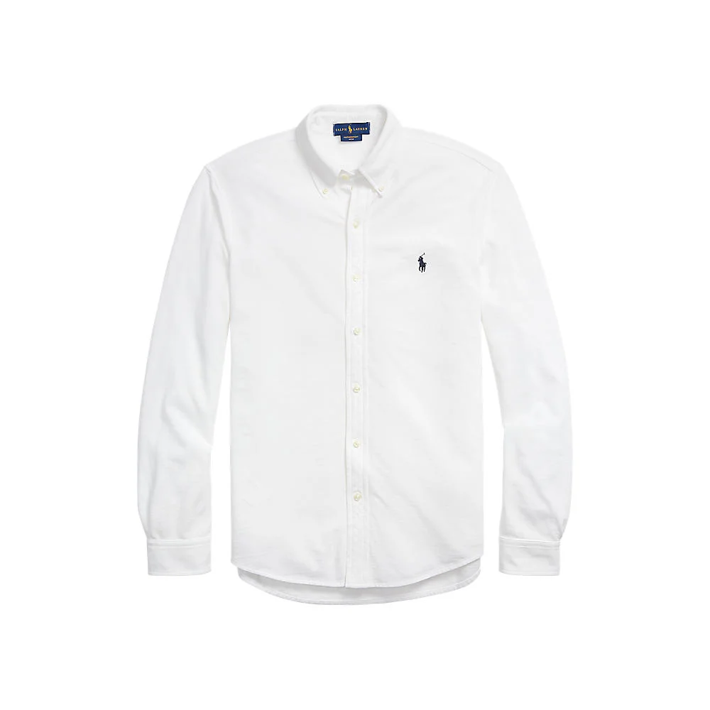Polo Ralph Lauren Featherweight Mesh Shirt – White
