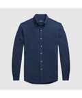 Polo Ralph Lauren Featherweight Mesh Shirt – Navy Heather