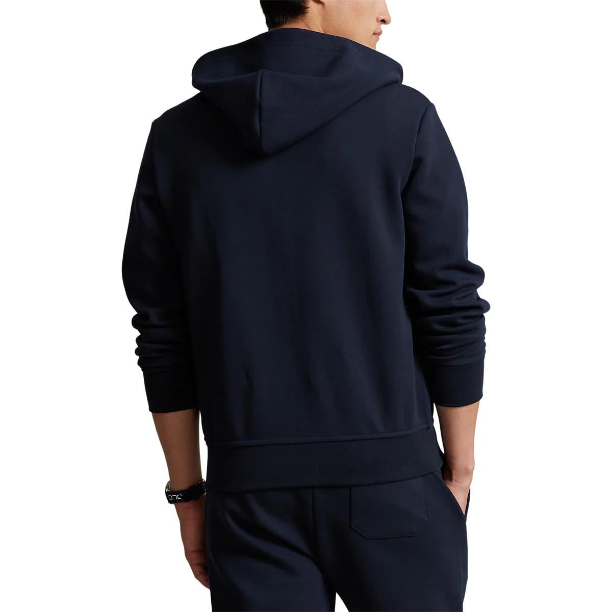 Polo Ralph Lauren Double-Knit Full-Zip Hoodie – Navy